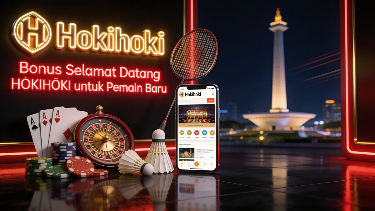 hokihoki di Indonesia — Bonus Selamat Datang HOKIHOKI untuk Pemain Baru